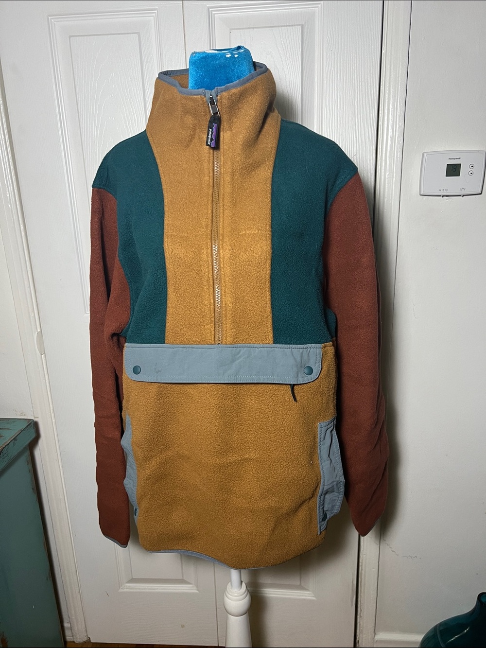 Patagonia Synchilla Anorak Unisex Men’s Large Women’s XL RARE Fleece Half Zip